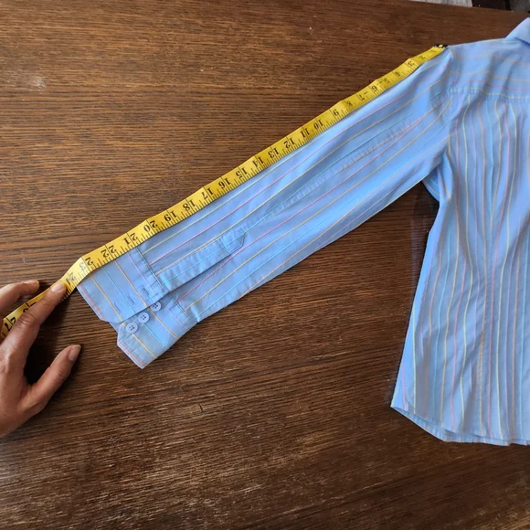 Talbots Multicolor Striped Shirt - Picture 8 of 8